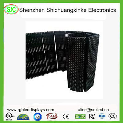 سعر جيد لينة شاشات ملونة كاملة المرحلة RGB LED ، المتداول مرنة شاشة LED لوحة تحكم الجيل الثالث 3G WIFI الانترنت
