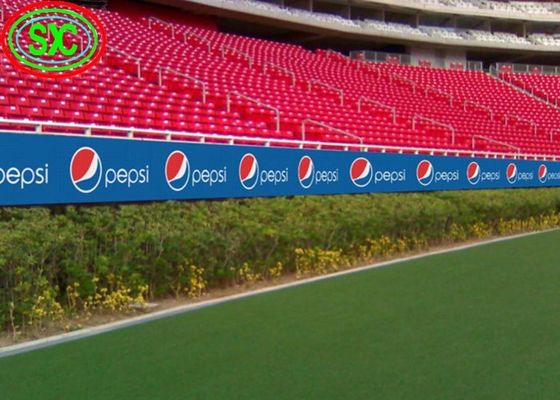 شاشة LED ملونة كاملة من Epistar Chip لمحيط الملعب 320x160mm 3000Hz 1R1G1B