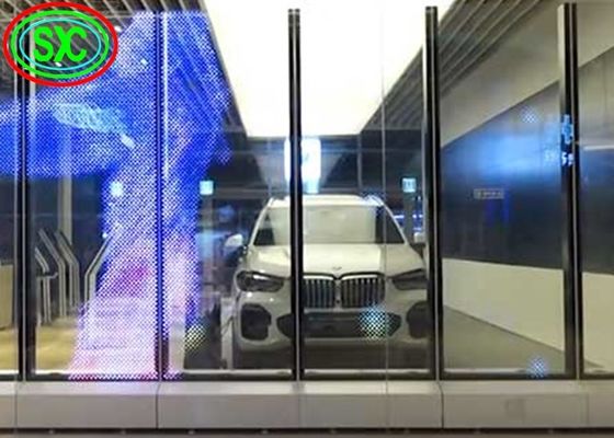 تقنية الشاشة الشفافة LED SMD2121 وخزانة الألومنيوم لتحقيق أفضل النتائج