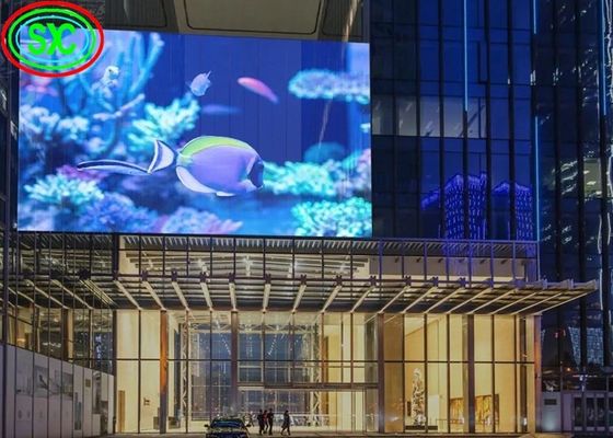 سعر جيد COB مضاد للماء كامل اللون عالية الدقة الشفافة الشاشة LED SMD1921 3 سنوات الضمان الانترنت