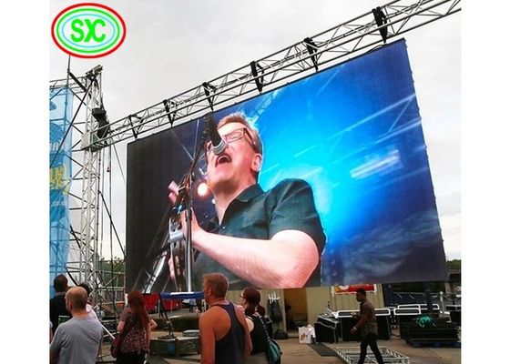 سعر جيد كبير شنقا أدى عرض الإعلان / عالية الوضوح تأجير شاشة ليد داخلي P4.8 الانترنت
