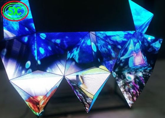 سعر جيد P3.91 شاشة إعلانات LED داخلية للمؤتمرات / حائط فيديو LED مع خزانة حديدية الانترنت