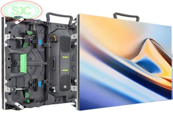 داخل P4.81mm Full Color LED Video Wall Screen 500x1000mm الخزانة