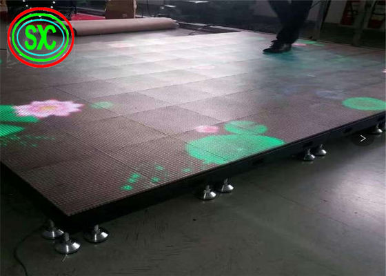 سعر جيد SMD2121 P3.91 شاشة LED داخلية حامل أرضي لافتات رقمية الانترنت
