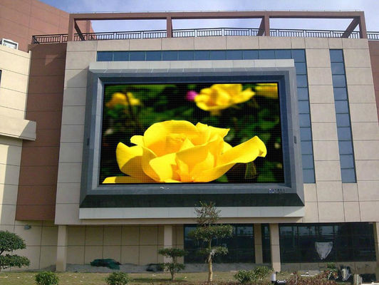 سعر جيد الشاشة الكبيرة ذات اللون الكامل للخارج P8 LED يمكن أن تدفع الفيديو والصورة الانترنت