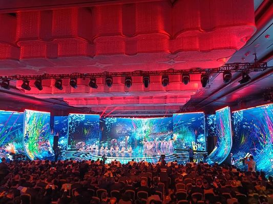 سعر جيد شاشة عرض LED داخلية P2.5 للخدمة الأمامية ، خزانة ألومنيوم مصبوبة بحجم 640 × 480 مم الانترنت
