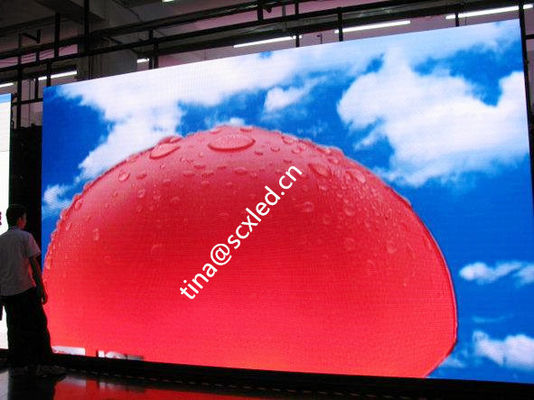 سعر جيد P3.91 شاشة عرض LED ملونة كاملة 500x500mm 1000cd/m2 للإيجار للمسرح الانترنت