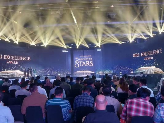 P3.91 لوحة شاشة LED داخلية للإيجار مع معدل تحديث عالي 3840 هرتز