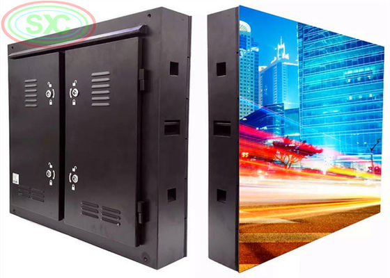 لوحة إعلانات ثلاثية الأبعاد مقاومة للماء لوحة شاشة LED خارجية 960 * 960 مم