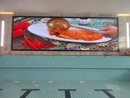 مزامنة 6500k الإعلانات الداخلية LED العرض Ac100-240v