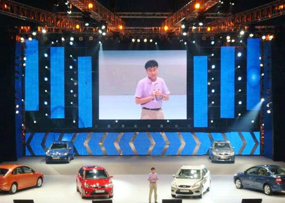 سعر جيد HD داخلية P6 مسرح خلفية الأحداث LED Rnetal فيديو حائط LED شاشة عرض الانترنت