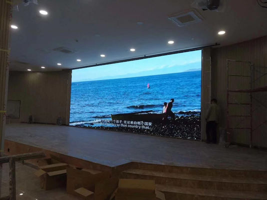 سعر جيد P2.5 وحدة داخلية كامل اللون LED العرض 160 * 160mm 64 * 64 بكسل 1/32 مسح Smd2121 Rgb الانترنت