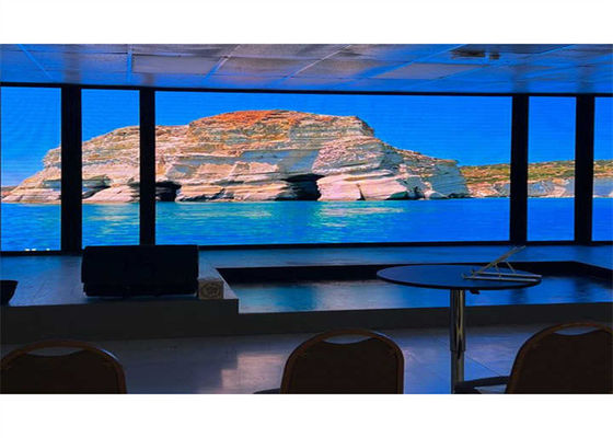 شاشة LED مستأجرة عالية السطوع مع 3.91mm Pixel Pitch و 500x500mm Modules للصور الواضحة