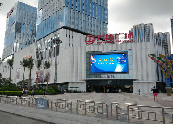 شاشة عالية الوضوح مضادة للماء للدعاية الخارجية LED Display P10 LED Screen Panel