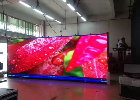 سعر جيد شاشة استئجار RGB كامل اللون 5mm إعلان شاشة LED داخلية شاشة عرض SMD LED الانترنت