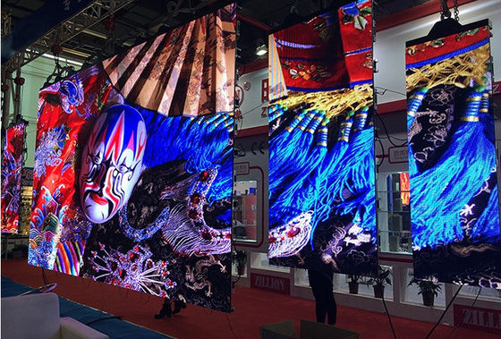 سعر جيد COB HD P0.9 شاشة LED / داخلية Full Color Led Screen كثافة 27777 مصدر الطاقة المتوسط متصل