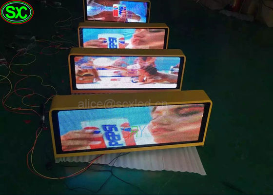 سعر جيد P5 RGB بالألوان الكاملة سيارة أجرة سقف أدى علامة عرض الجيل الثالث 3G التحكم سوبر رؤية واضحة الانترنت