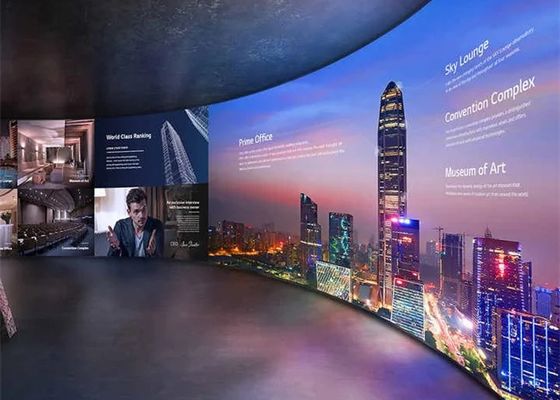 نسبة التباين P3.91 الإيجار LED خلفية المسرح العرض المقصورة من سبيكة الألومنيوم والمغنيسيوم 14-16 بت