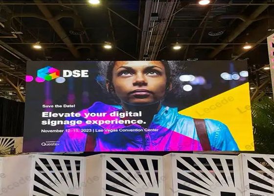 SMD2121 داخلية Full Color LED Die-Casting Aluminum Display P3 576X576mm مجلس الوزراء