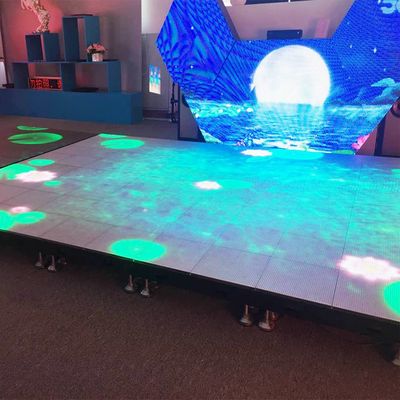 سعر جيد نظام التحكم LSN/NoVa RGB Glowing LED Dance Floor الانترنت