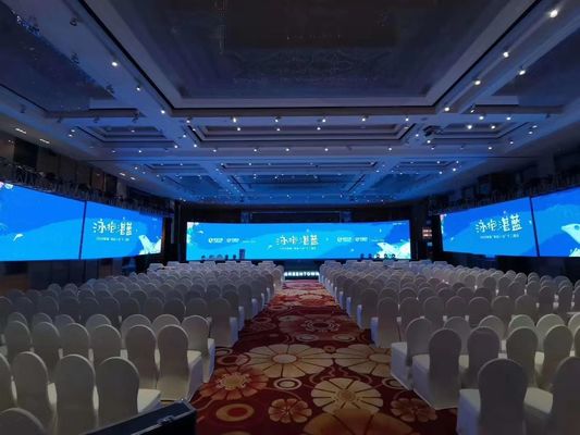 P3.91 شاشة عرض LED مع 500x500 خزانة n LED الفيديو لوحة الجدار النادي ديسكو الكنيسة المسرح الخلفية