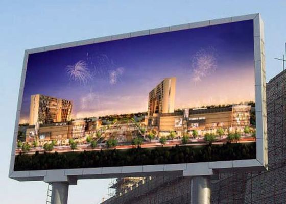 سعر جيد Billboard Outdoor LED Video Wall P3.91 الوضوح العالي المضغوط المسبوب بالألومنيوم كامل الألوان الانترنت