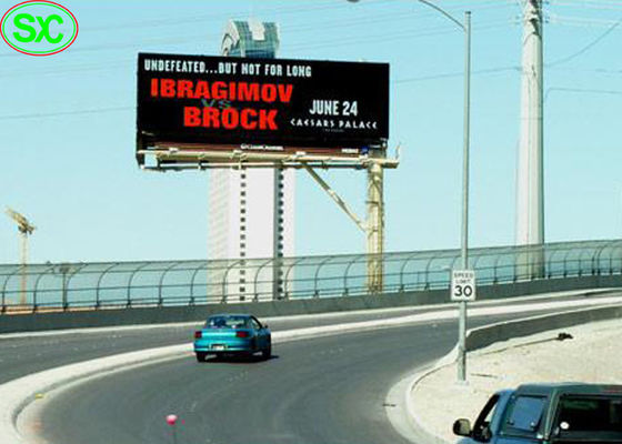 سمد ألومنيوم يقف إعلان فيديو يقود لوحة صديق للبيئة