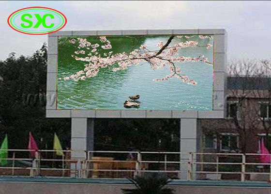 سعر جيد شاشة LED ملونة كاملة عالية السطوع شاشة LED خارجية P10 الانترنت