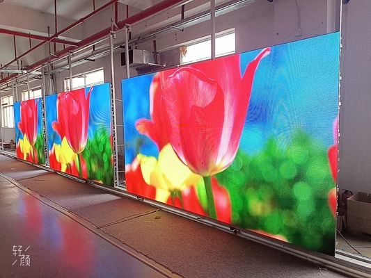سعر جيد لا موزايك HD IP65 كامل لون الفيديو مرحلة LED عرض وحدة P16mm داخلية الانترنت