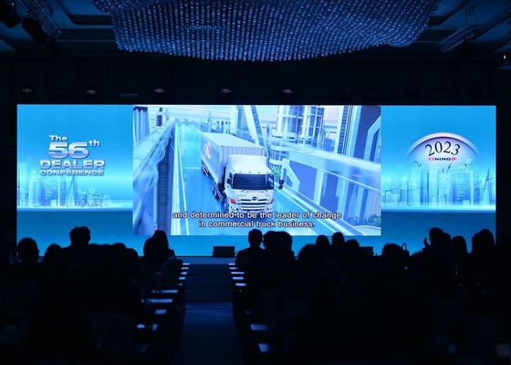 لوحة حائط فيديو LED قابلة للبرمجة خالية من الفسيفساء P2.5 SMD2020 1300cd / m2