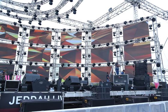 سعر جيد شاشة LED كاملة الألوان P3 استئجار شاشة LED ثابتة الاستخدام 3 سنوات ضمان الانترنت