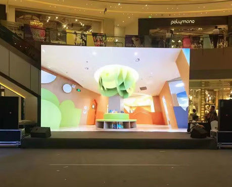 GOB داخلية Full Color LED Rental Display P1.667 فيديو جدار مسرح خلفية