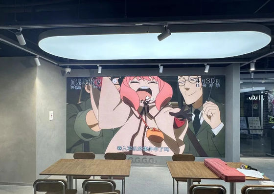 P3 داخلية Full Color LED Die-Cast Aluminum Enclosure 128 X 64 Dot Matrix 3 سنوات ضمان