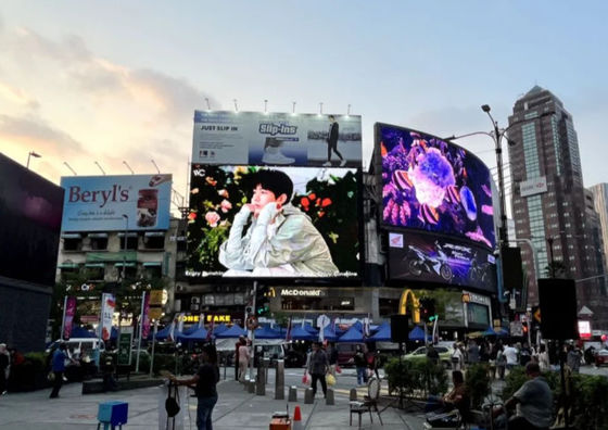 P4 ضوء عالي في الهواء الطلق كامل اللون LED المسالك المسالك الألومنيوم ثلاث سنوات ضمان