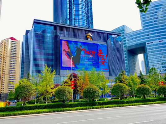 سعر جيد شاشة LED ذات لون كامل في الهواء الطلق ضوئية للماء وقراءة سريعة 3 سنوات ضمان الانترنت