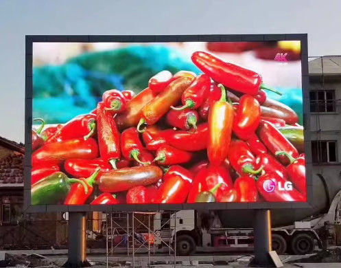 سعر جيد قم بتعظيم الإعلانات الخارجية الخاصة بك مع لوحات إعلانات LED بزاوية رؤية 120 درجة ومصباح SMD2727 LED الانترنت