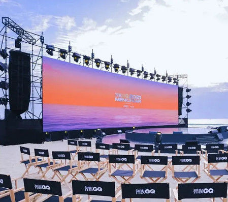 سعر جيد P10 برامج الفيديو التلفزيون SMD LED شاشة لوحات Rgb 320mmx160mm وحدة الانترنت