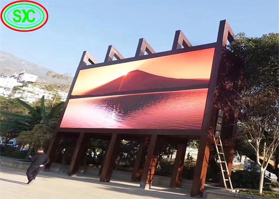 سعر جيد شاشة عرض الإعلانات الخارجية P6 SMD LED مقاس 6 مم بكسل بالألوان الكاملة الانترنت
