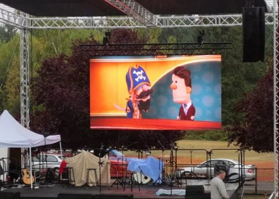 P8 مضاد للماء في الهواء الطلق LED استئجار وحدة الشاشة حجم 192mm X192mm