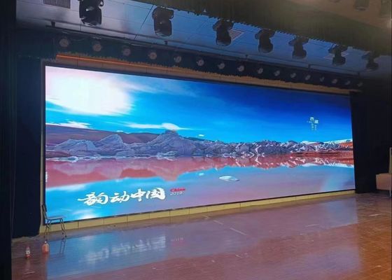 سعر جيد P6 داخلية كاملة اللون LED الصب الصب الألومنيوم مع هيكل الفولاذ والبيكسل الحقيقي SMD3528 الانترنت