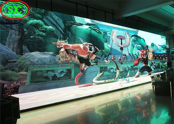 حل إضاءة المسرح 50/60 هرتز الجهد المدخل شاشات LED للمسرح مع 2.604mm Pixel Pitch