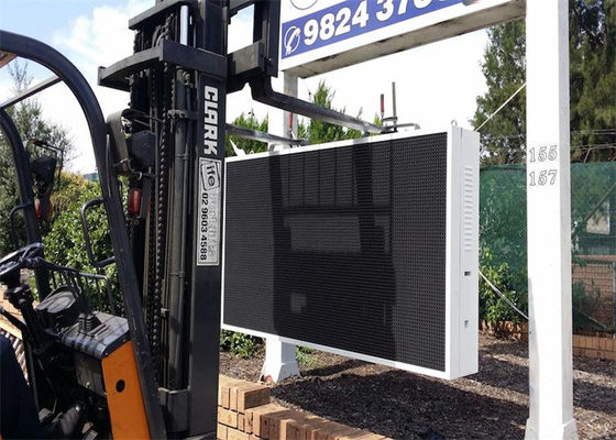 إشارة LED ذات كفاءة طاقة خارجية P3.91 إشارة LED لمحطات البنزين ومواقف الحافلات