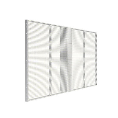 سعر جيد استئجار شاشة LED شفافة 1/16 مسح 250 * 250 مم وحدة لشارع مركز التجارة الانترنت