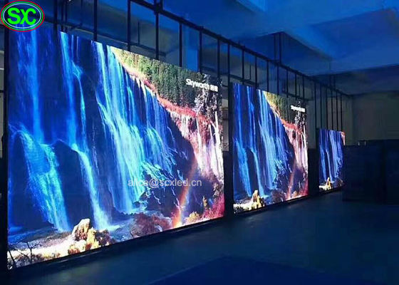سعر جيد عالية الدقة داخلي P4 RGB الإلكترونية LED فيديو عرض نوفا التحكم الانترنت