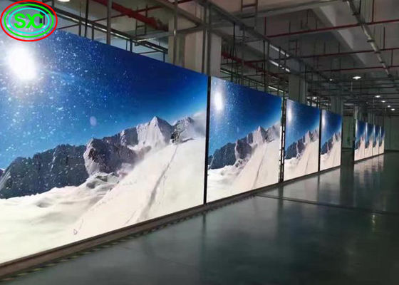 سعر جيد الإشارات الرقمية وشاشات RGB P2 P2.5 حائط فيديو داخلي كامل HD LED الانترنت