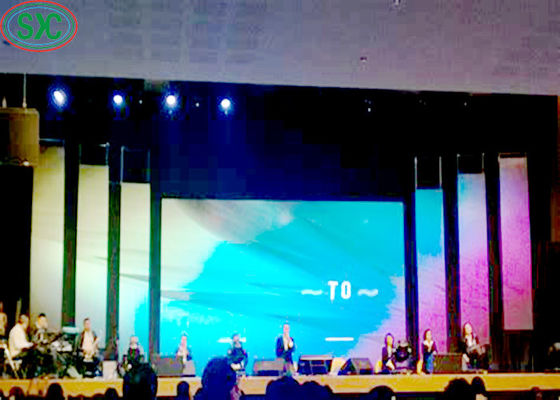 Epistar Chip Indoor P3 Stage LED Die-Cast Aluminum Screen مع غطاء من الفولاذ والحديد