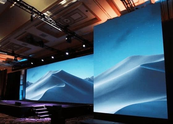 3.91mm Full Color SMD2121 الإيجار LED Display 500x500mm IP43 مقاوم للماء