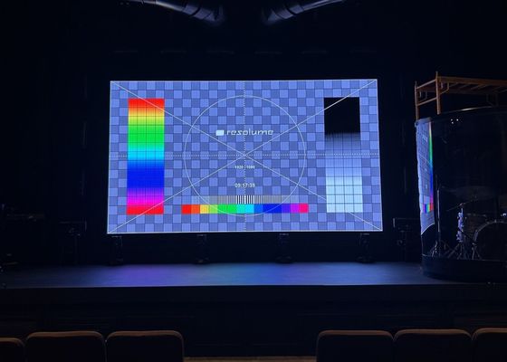 سعر جيد ألومنيوم/صندوق حديدي إعلان شاشة LED P16 الإيجار HD مرنة لون واحد وثنائي الانترنت