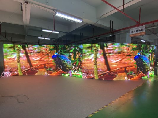 شاشة LED ثابتة للخدمة الخلفية الاحترافية مع توازن أبيض وسطوع ≥7500cd/m2 وحجم شكل LED Smd3535/2727