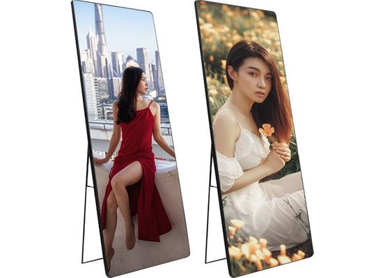 سعر جيد SMD2121 رقائق LED عرض ملصق LED 680x2000mm P2mm لاحتياجاتك الإعلانية الانترنت